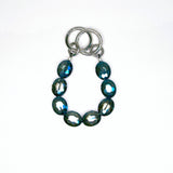 KEYCHAIN - GREY/BLUE