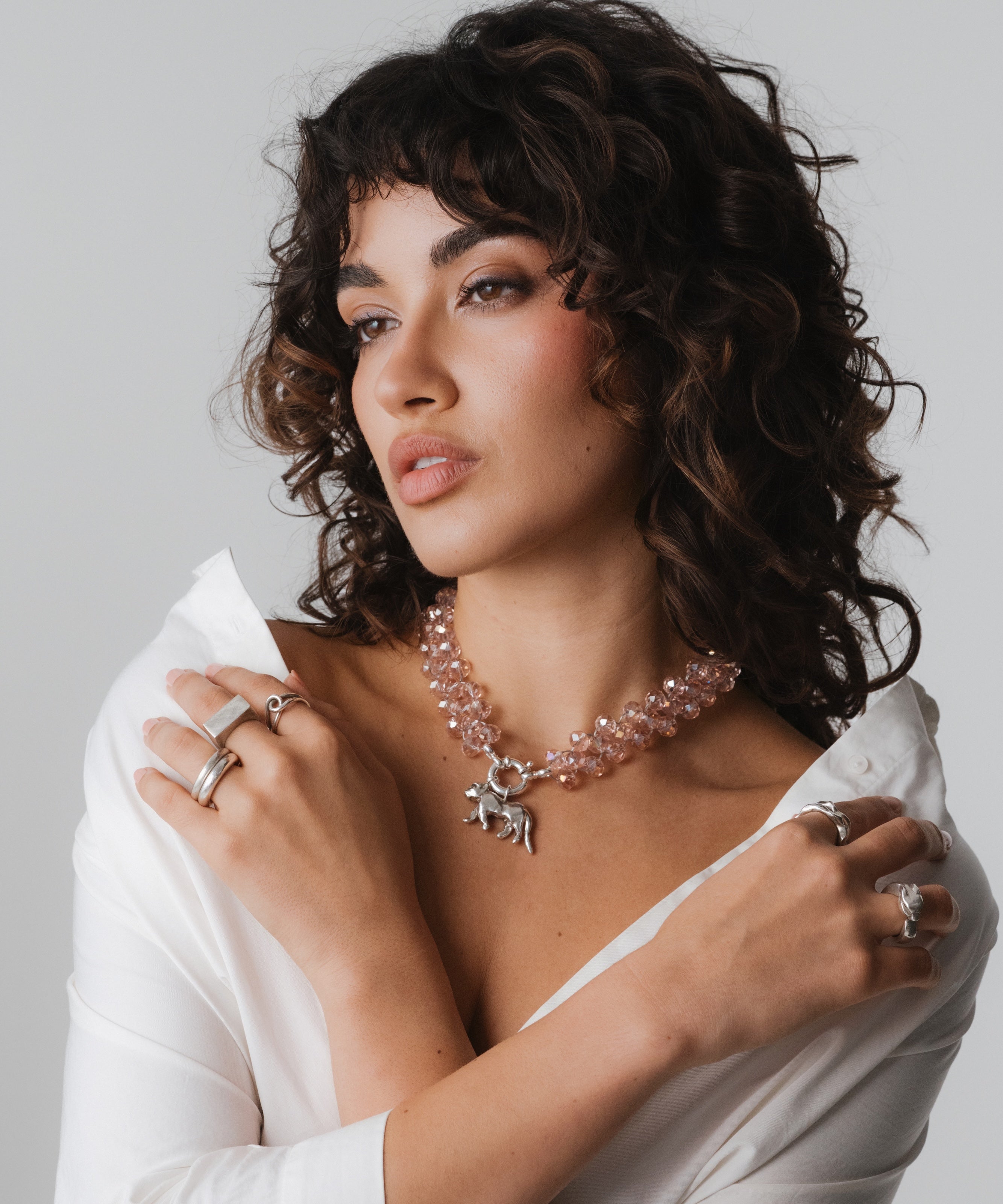 LEONE NECKLACE - ROSE